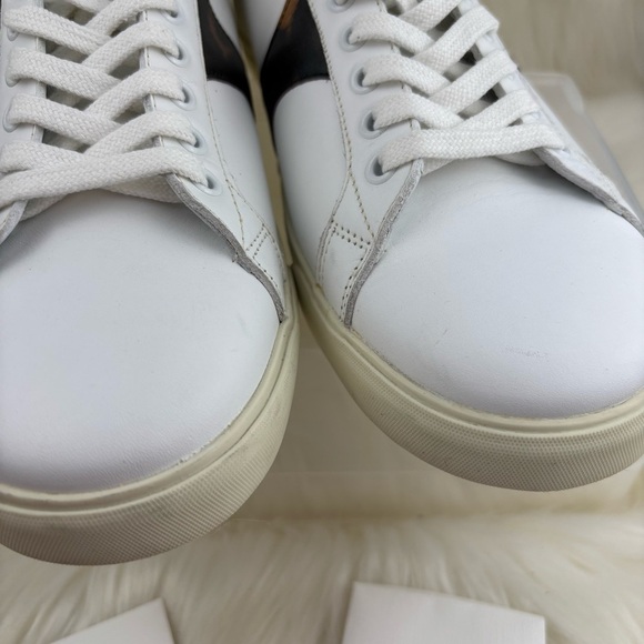 CELINE TRIOMPHE LEOPARD PRINT WHITE SNEAKERS
SIZE 40 
US 9.5 WOMANS - Picture 8 of 15